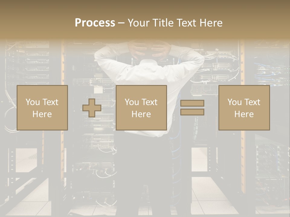 Availability Connection Disaster Recovery PowerPoint Template