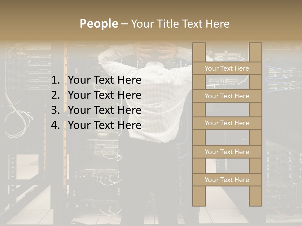 Availability Connection Disaster Recovery PowerPoint Template