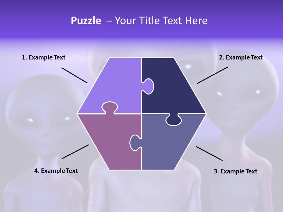 Invaders Fear Paranormal PowerPoint Template