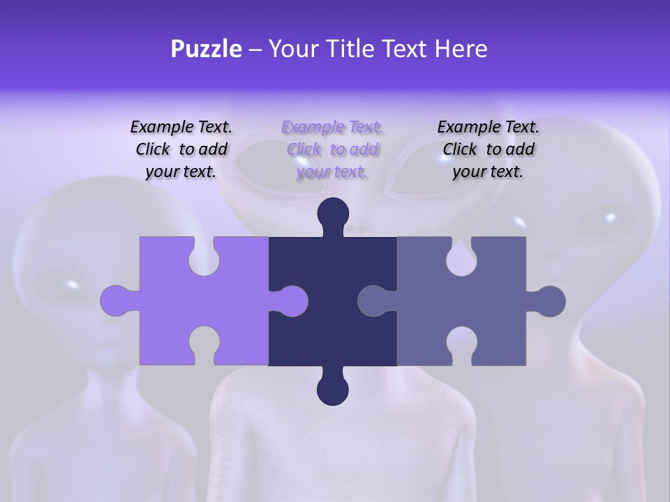 Invaders Fear Paranormal PowerPoint Template