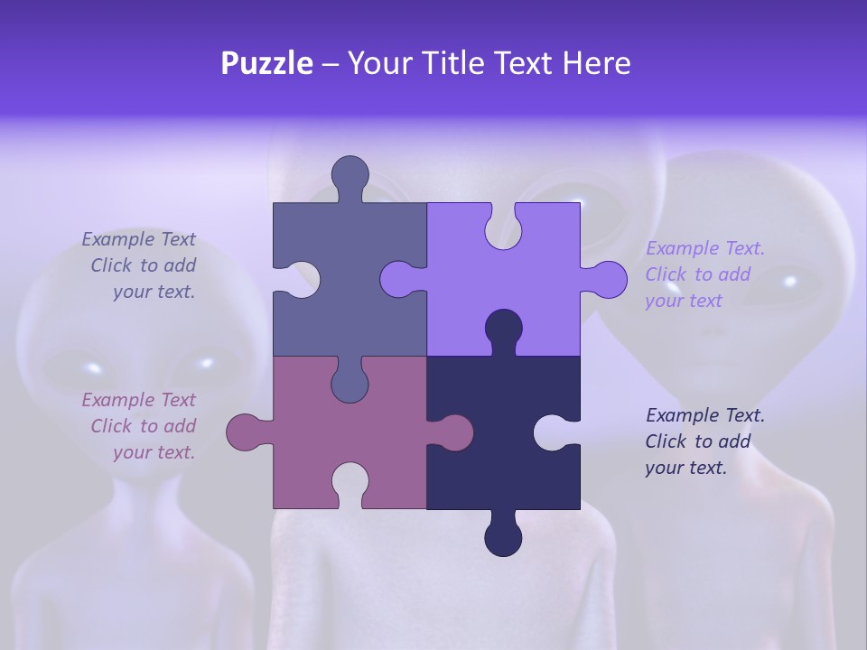 Invaders Fear Paranormal PowerPoint Template