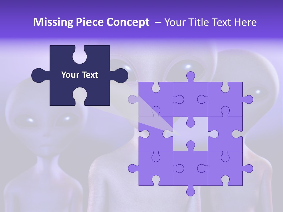 Invaders Fear Paranormal PowerPoint Template