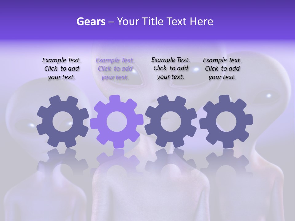 Invaders Fear Paranormal PowerPoint Template