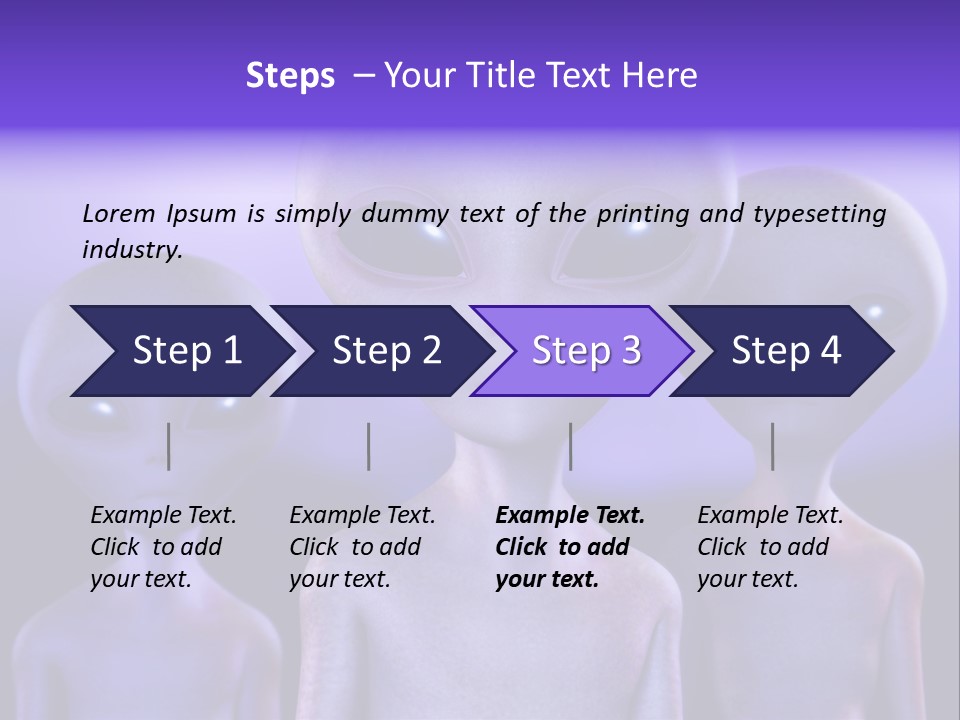 Invaders Fear Paranormal PowerPoint Template