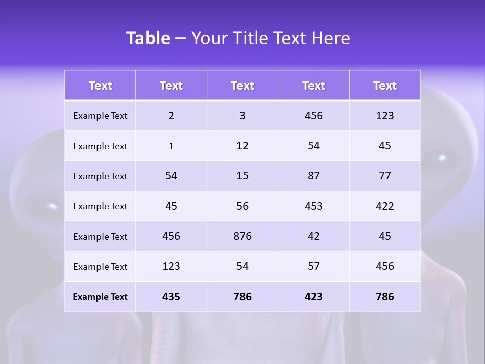 Invaders Fear Paranormal PowerPoint Template