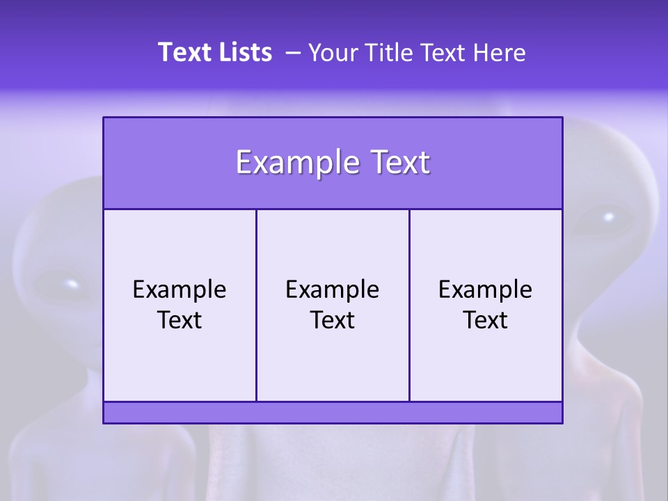Invaders Fear Paranormal PowerPoint Template