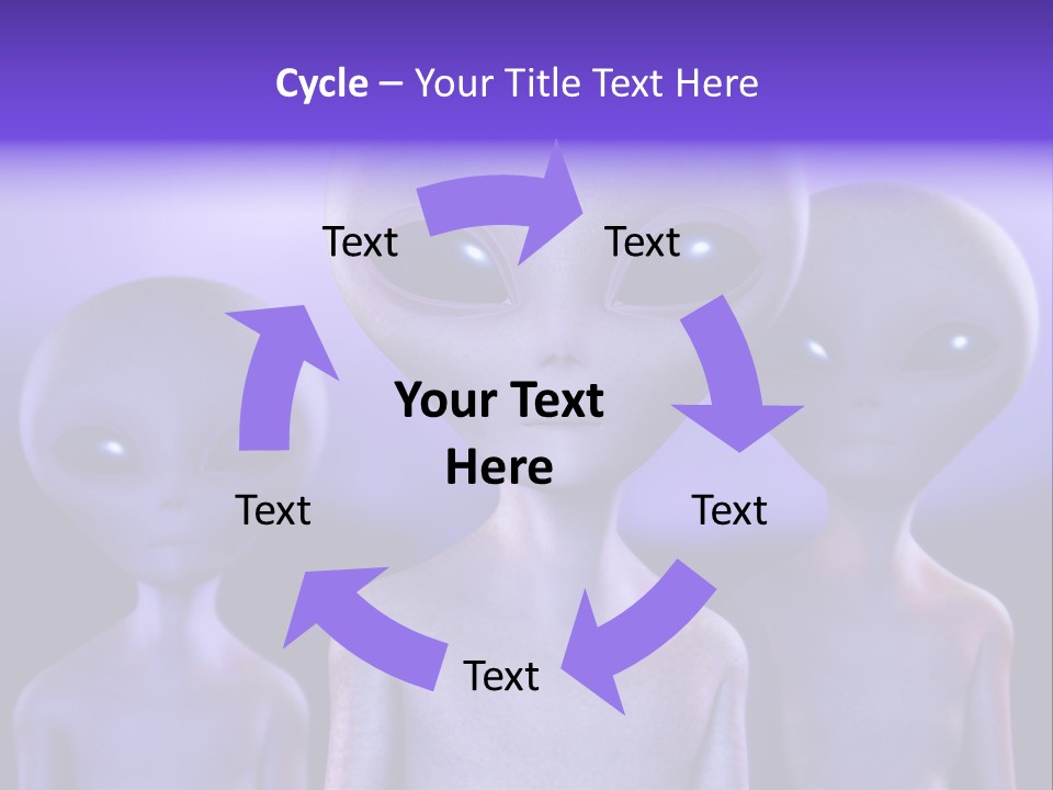 Invaders Fear Paranormal PowerPoint Template