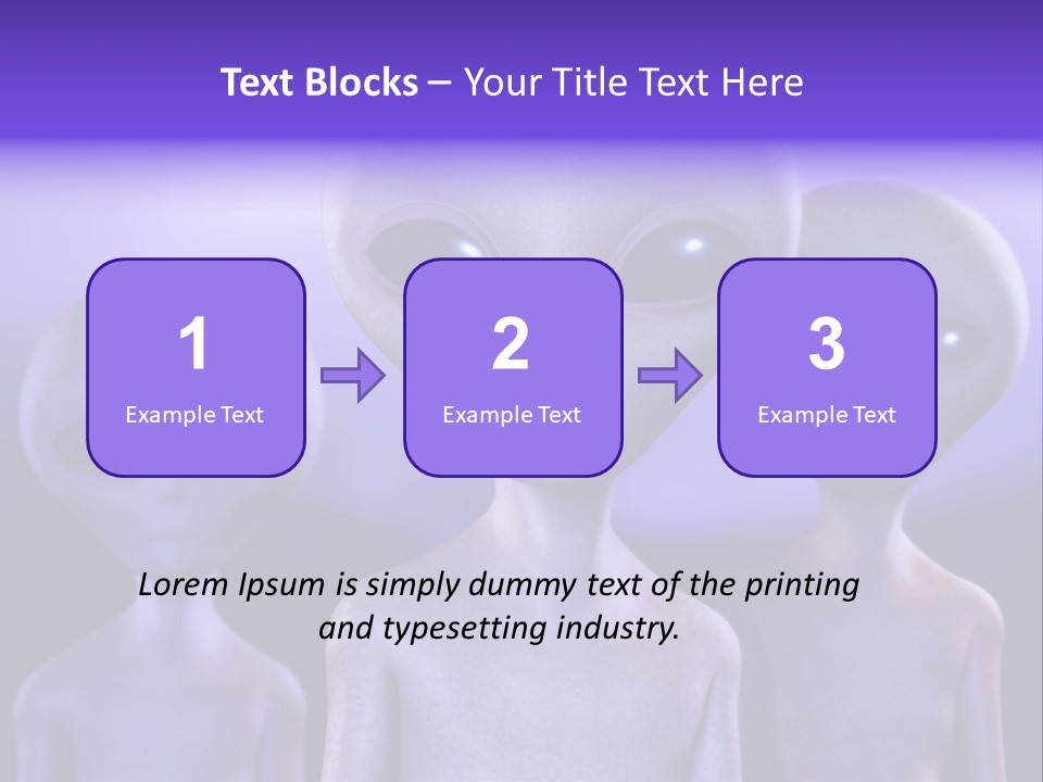 Invaders Fear Paranormal PowerPoint Template