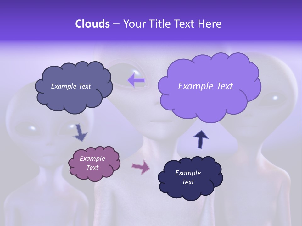 Invaders Fear Paranormal PowerPoint Template