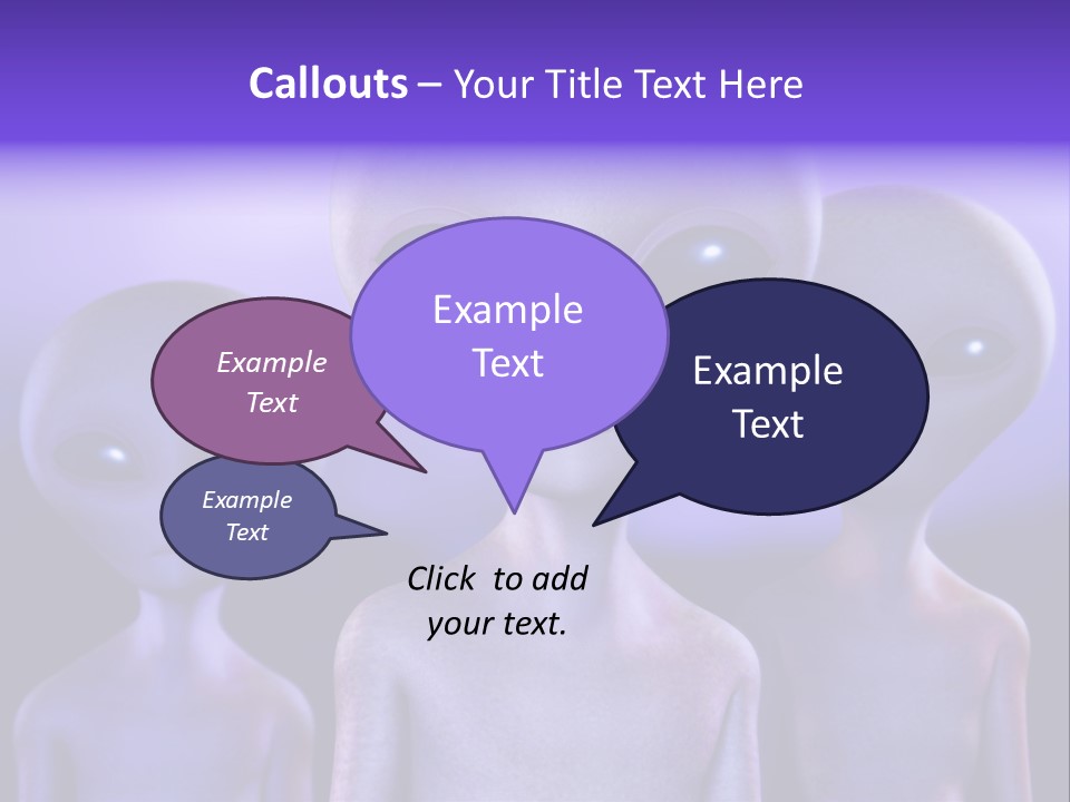 Invaders Fear Paranormal PowerPoint Template