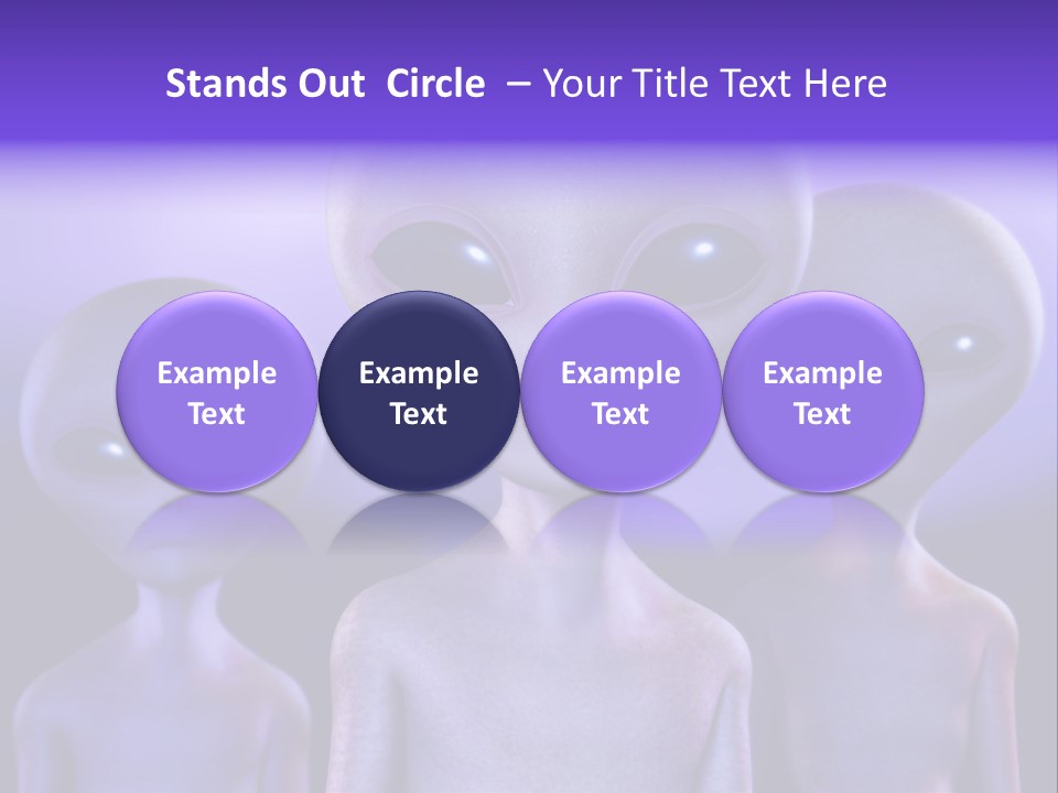 Invaders Fear Paranormal PowerPoint Template