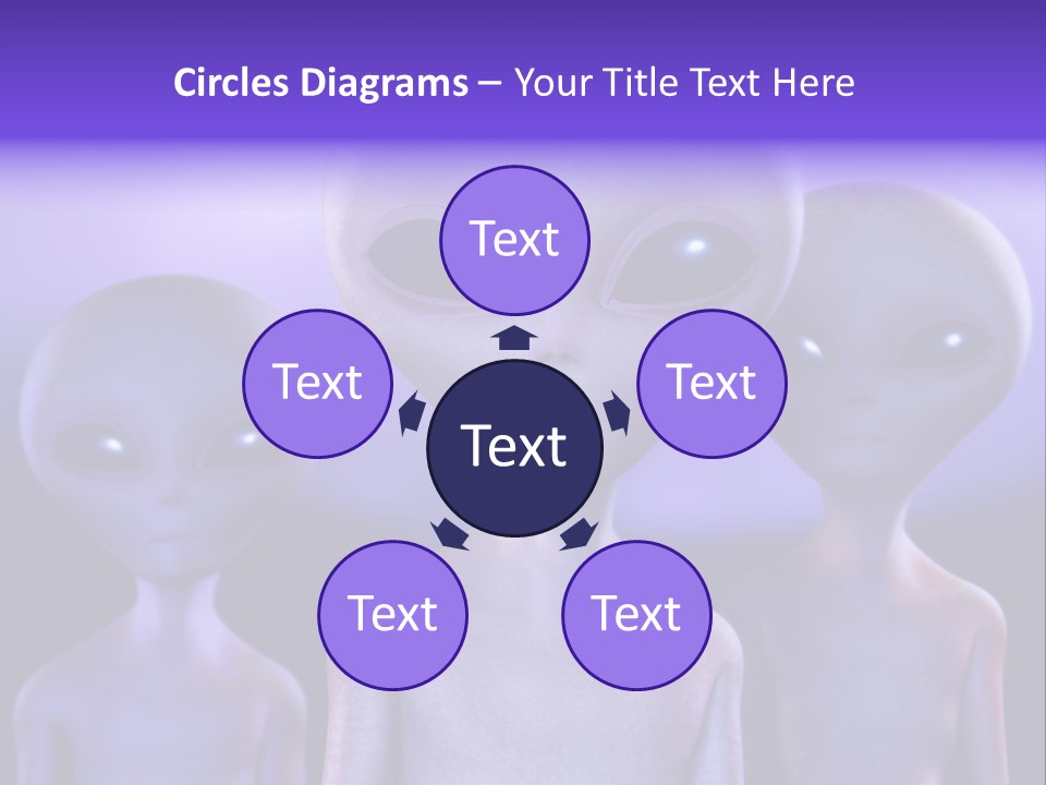 Invaders Fear Paranormal PowerPoint Template