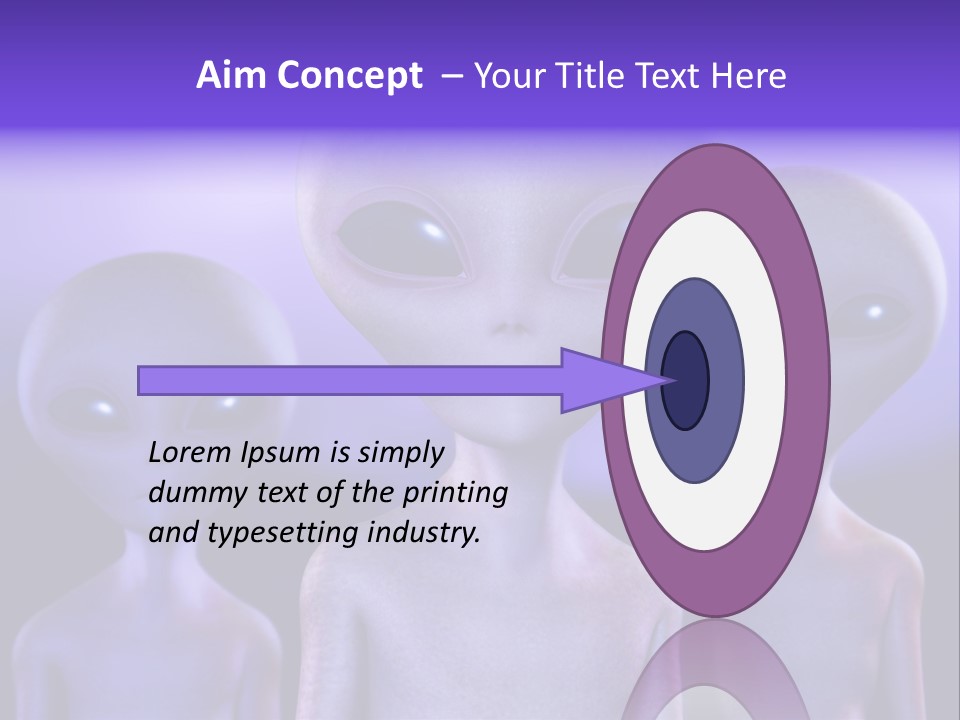 Invaders Fear Paranormal PowerPoint Template