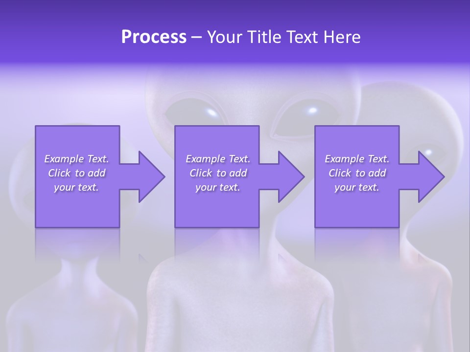 Invaders Fear Paranormal PowerPoint Template