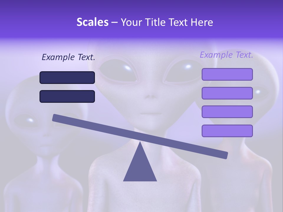 Invaders Fear Paranormal PowerPoint Template