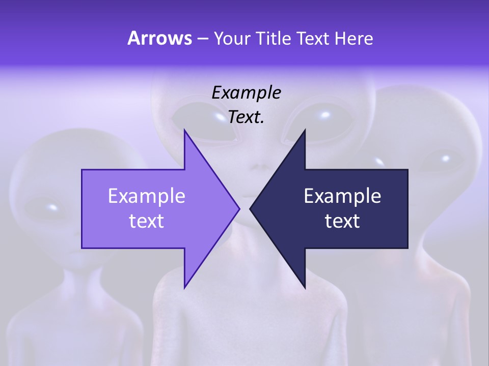 Invaders Fear Paranormal PowerPoint Template