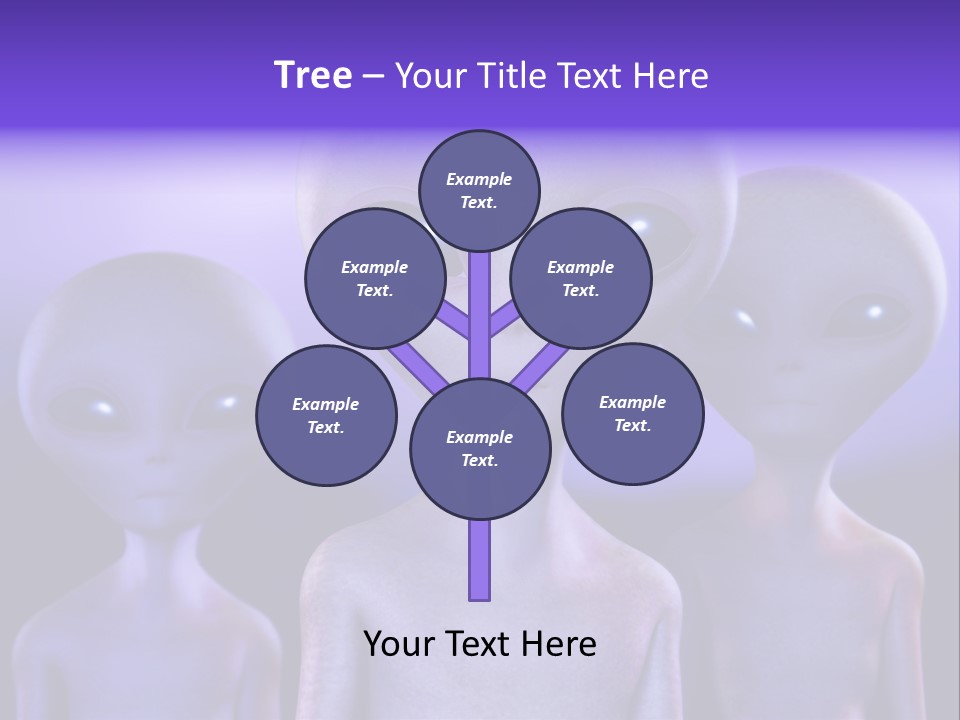 Invaders Fear Paranormal PowerPoint Template