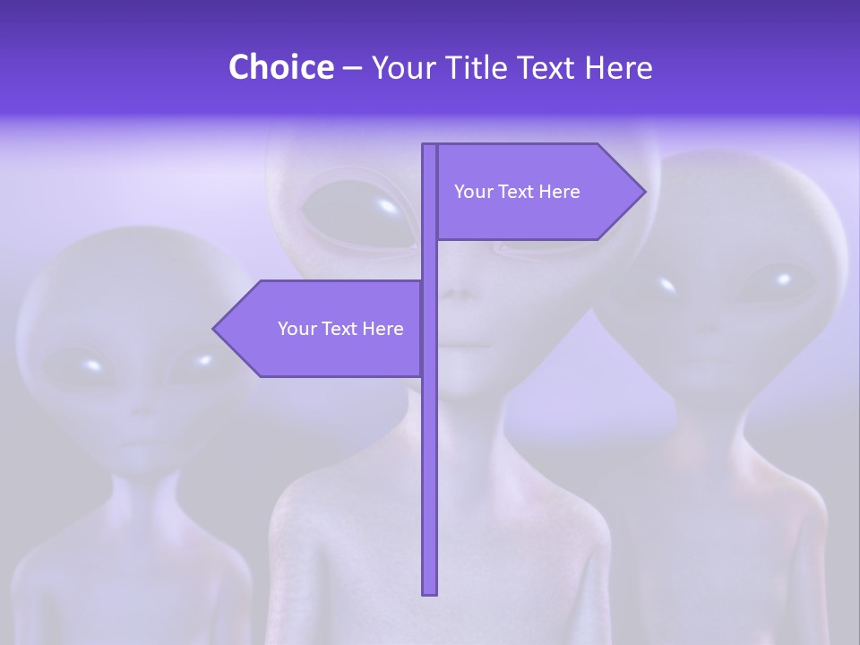 Invaders Fear Paranormal PowerPoint Template