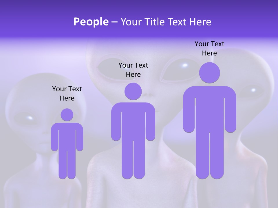 Invaders Fear Paranormal PowerPoint Template