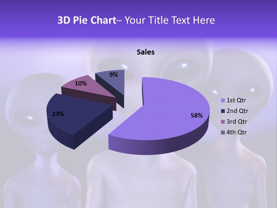 Invaders Fear Paranormal PowerPoint Template