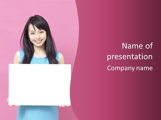 Leaning Board Funny PowerPoint Template