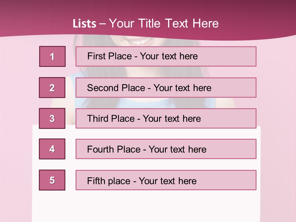 Leaning Board Funny PowerPoint Template