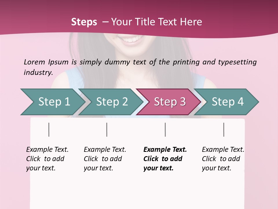 Leaning Board Funny PowerPoint Template