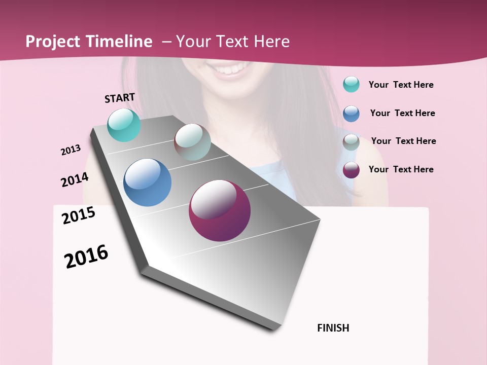 Leaning Board Funny PowerPoint Template
