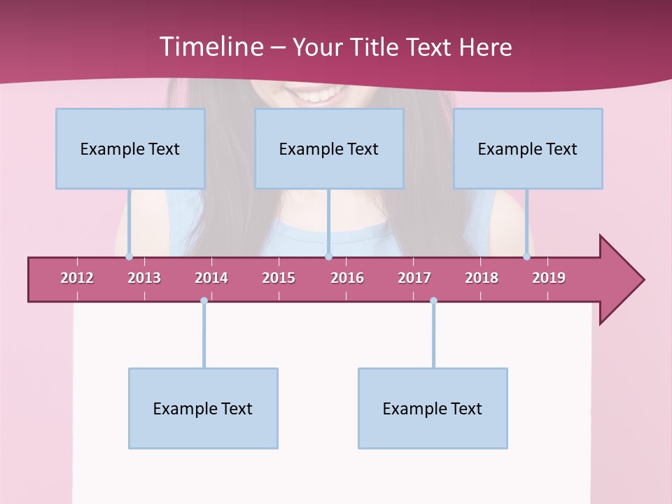 Leaning Board Funny PowerPoint Template