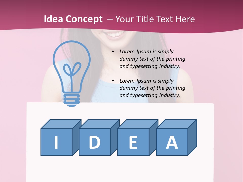 Leaning Board Funny PowerPoint Template