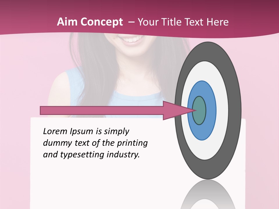 Leaning Board Funny PowerPoint Template