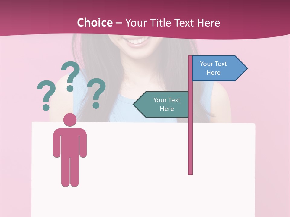 Leaning Board Funny PowerPoint Template