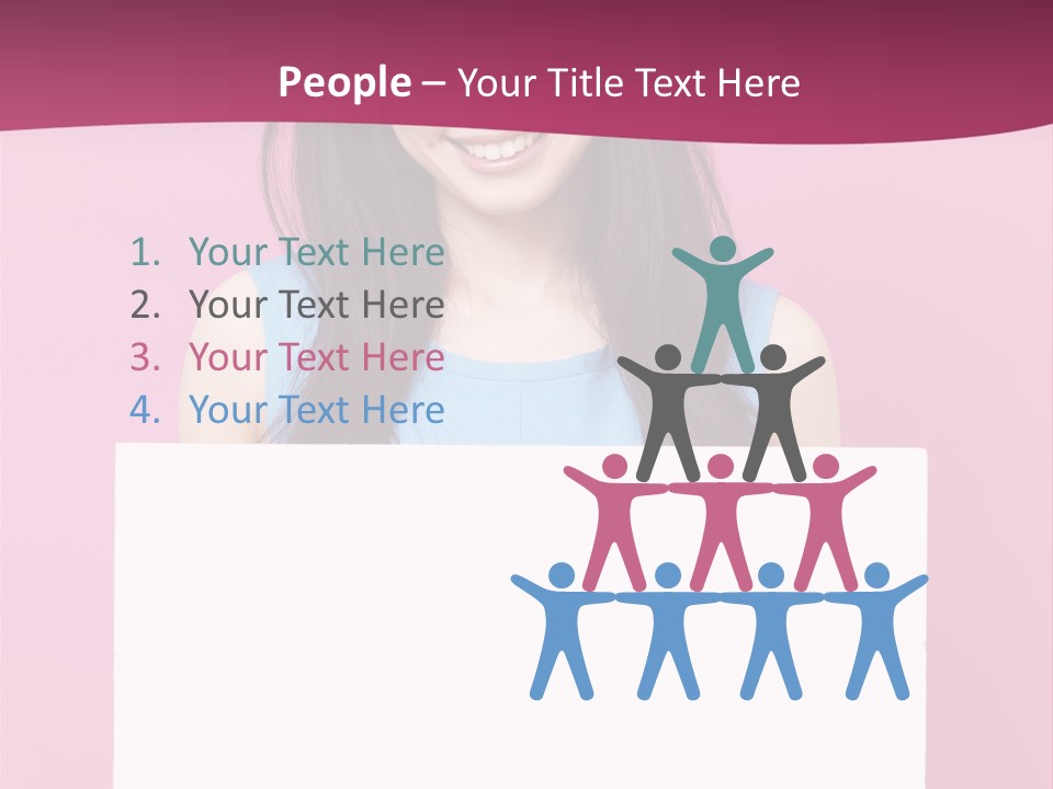 Leaning Board Funny PowerPoint Template