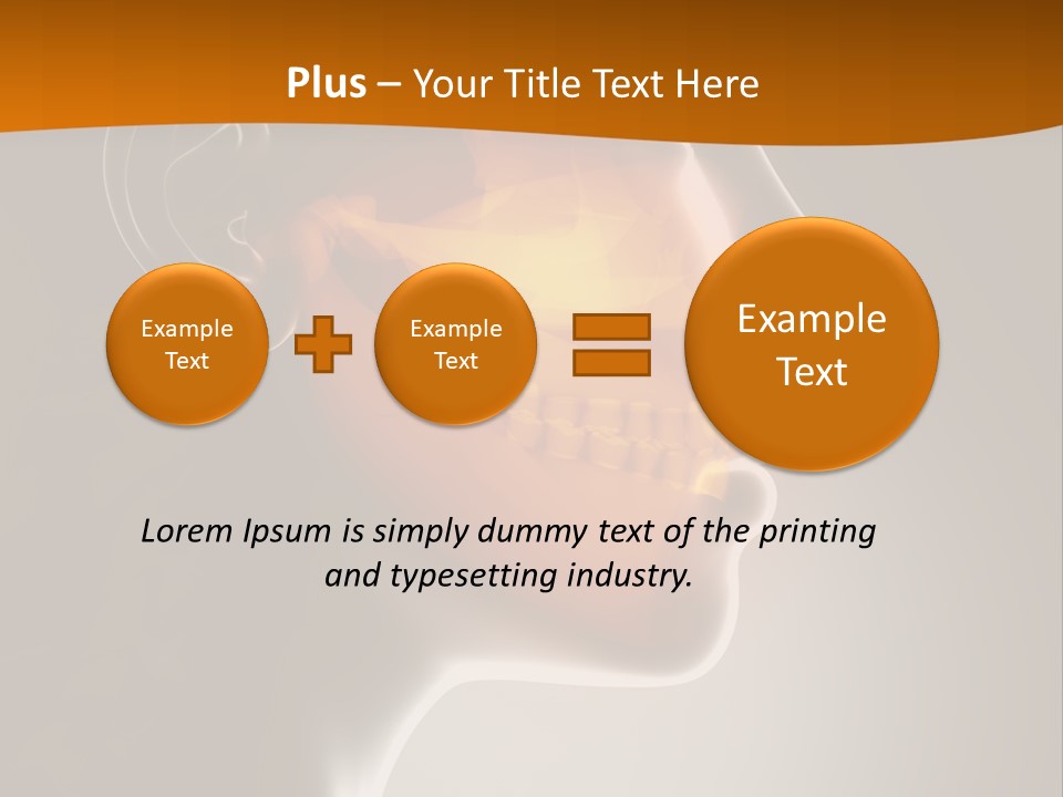 Dental Body Operation PowerPoint Template