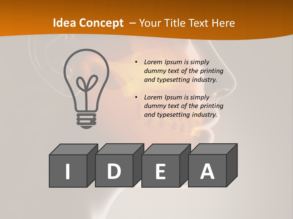 Dental Body Operation PowerPoint Template