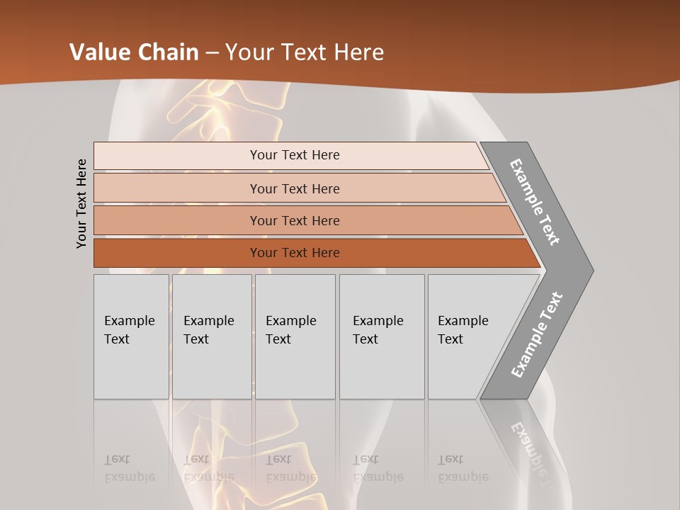 Hand Backbone Neck PowerPoint Template