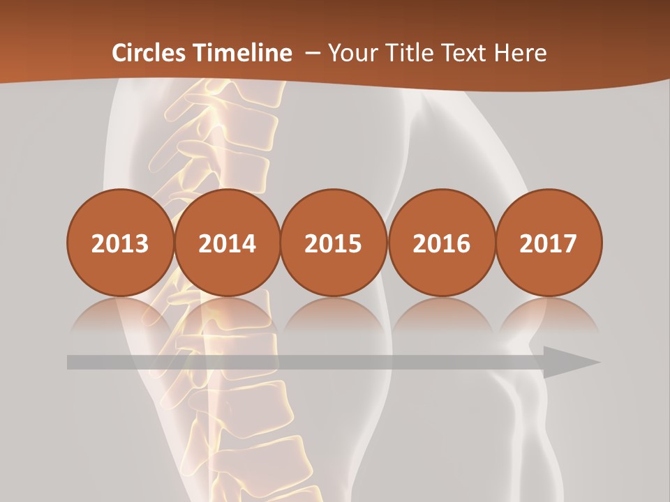 Hand Backbone Neck PowerPoint Template