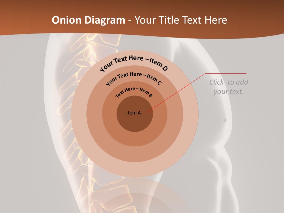 Hand Backbone Neck PowerPoint Template