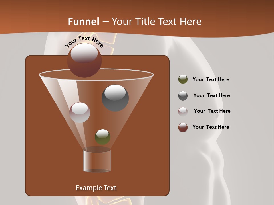 Hand Backbone Neck PowerPoint Template