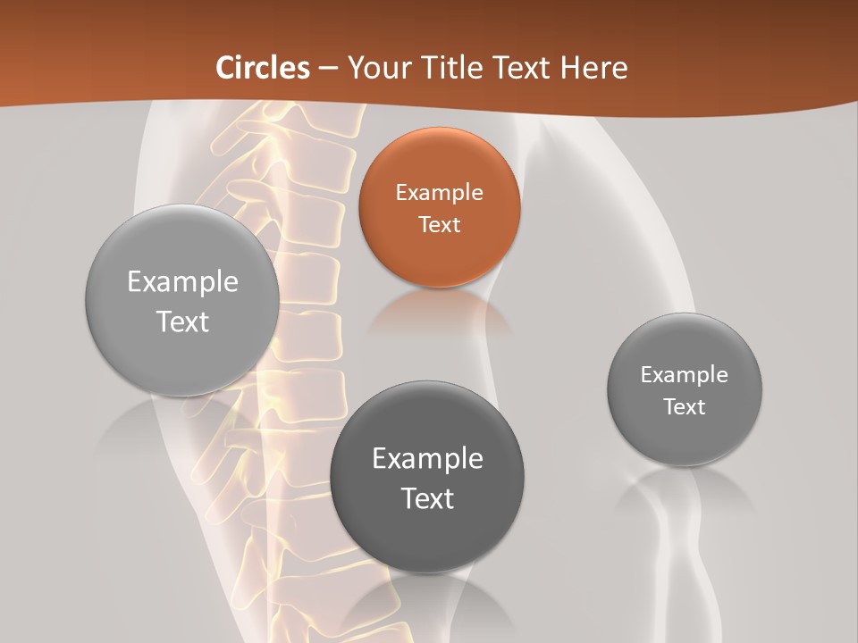 Hand Backbone Neck PowerPoint Template