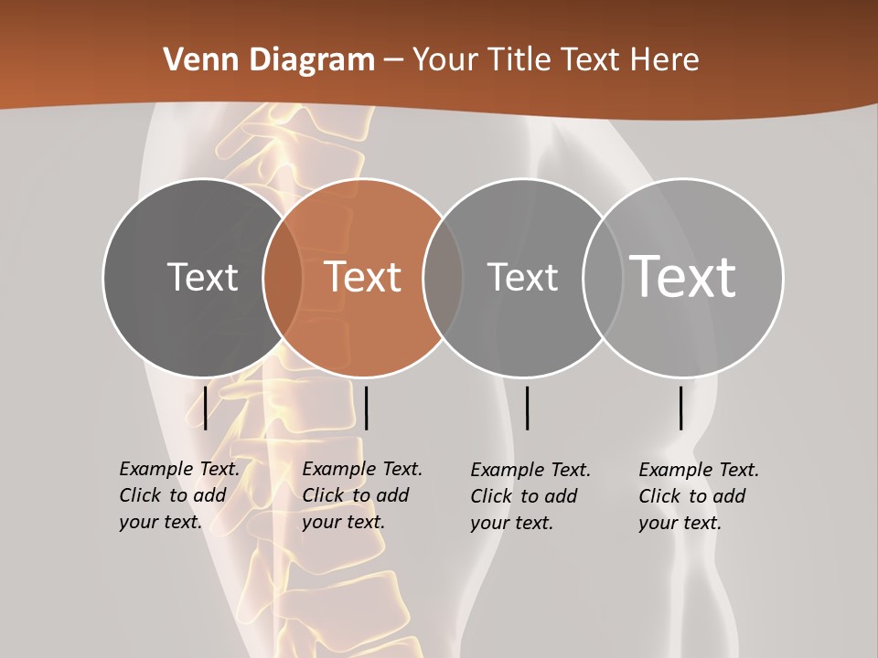 Hand Backbone Neck PowerPoint Template