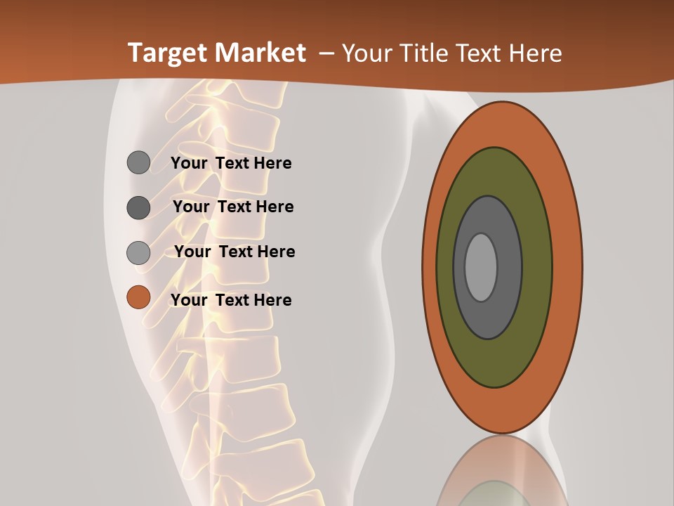 Hand Backbone Neck PowerPoint Template