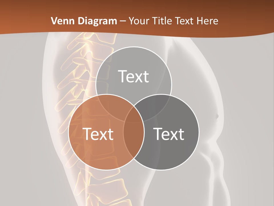 Hand Backbone Neck PowerPoint Template