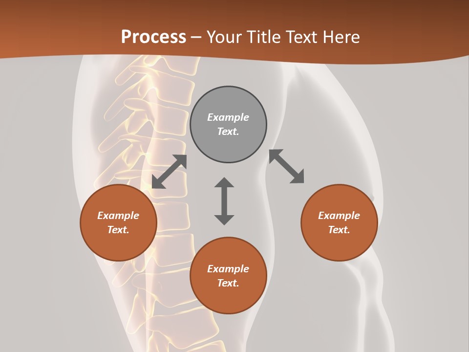 Hand Backbone Neck PowerPoint Template