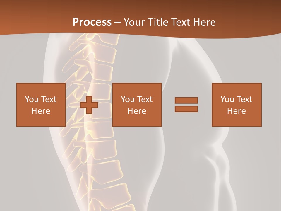 Hand Backbone Neck PowerPoint Template