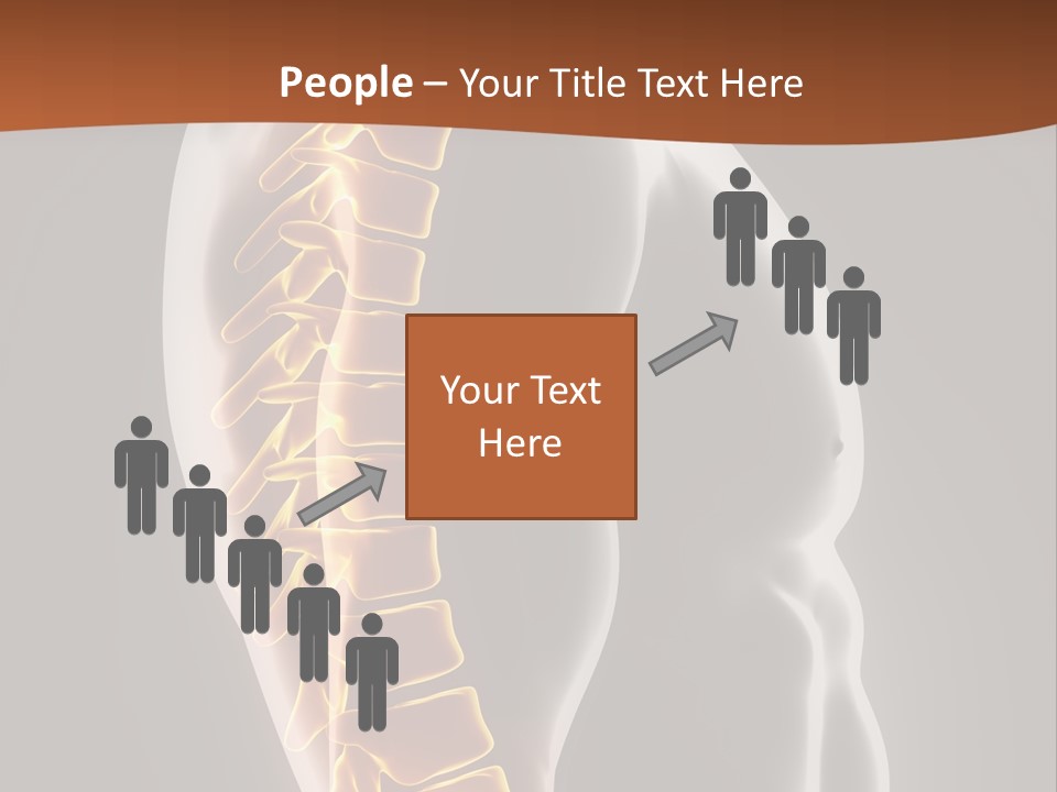 Hand Backbone Neck PowerPoint Template