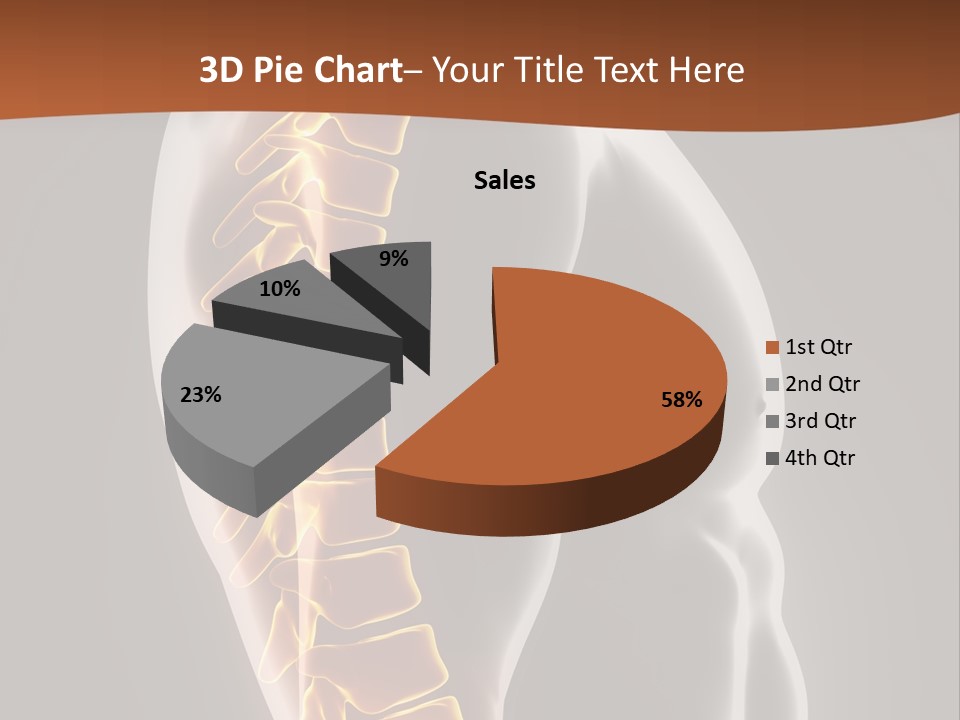 Hand Backbone Neck PowerPoint Template
