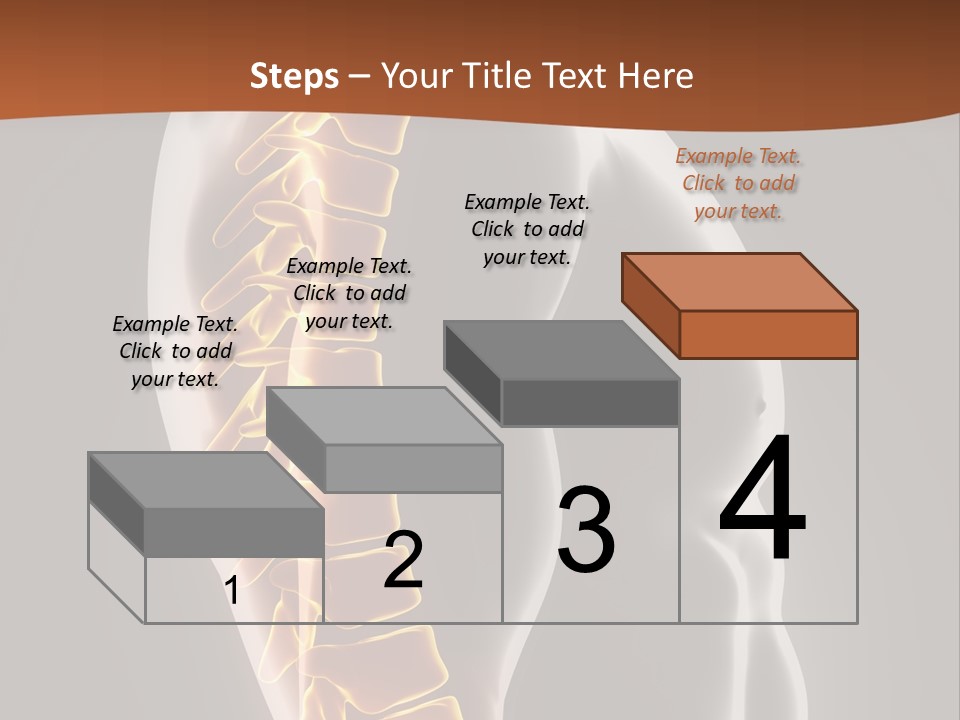 Hand Backbone Neck PowerPoint Template