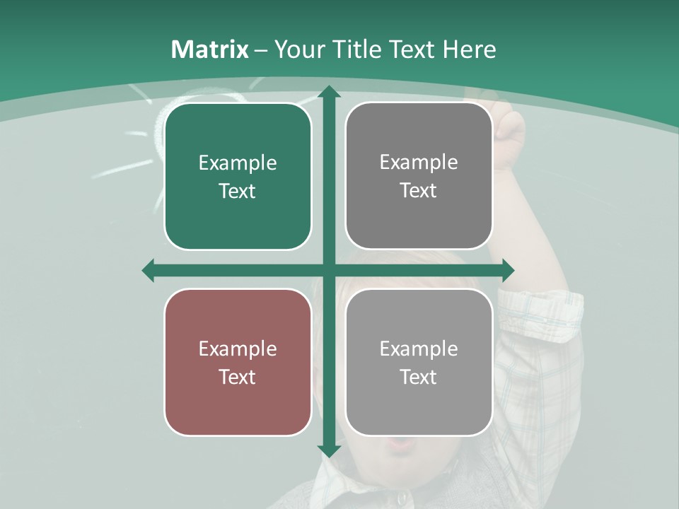 Light Caucasian Male PowerPoint Template
