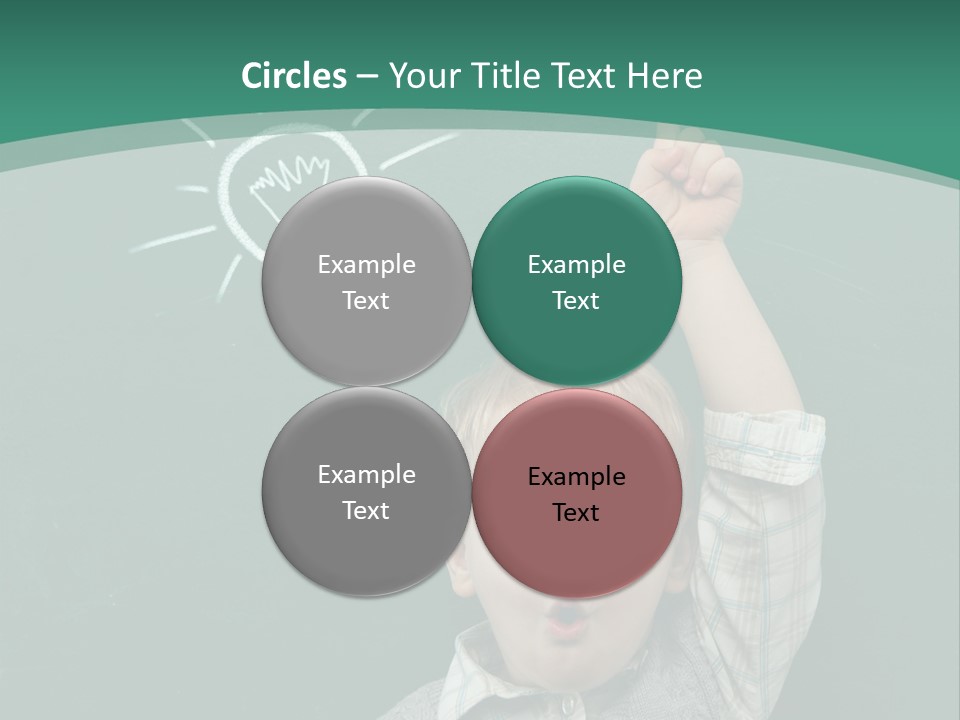 Light Caucasian Male PowerPoint Template